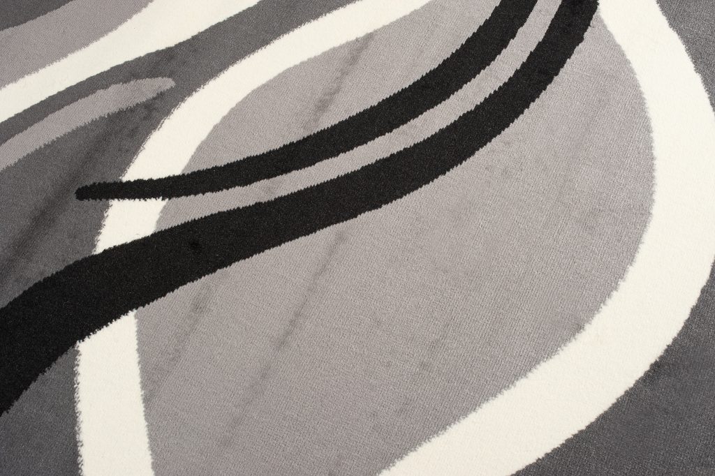 Tapis Dream Gris Crème Géométrique Vagues