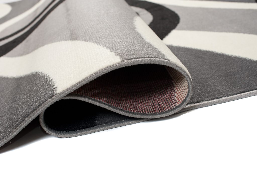 Tapis Dream Gris Crème Géométrique Vagues