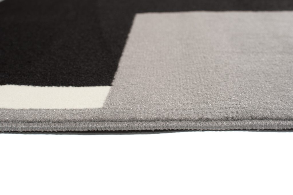 Tapis Dream Gris Géométrique Carrés
