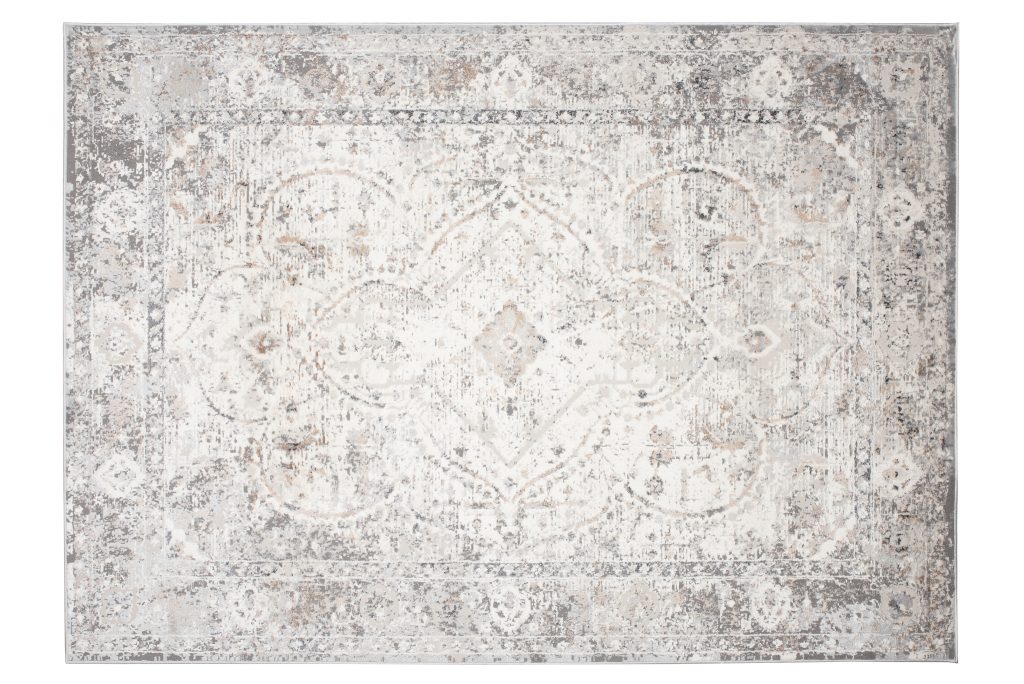 Tapis Valley Gris Ornamental Vintage