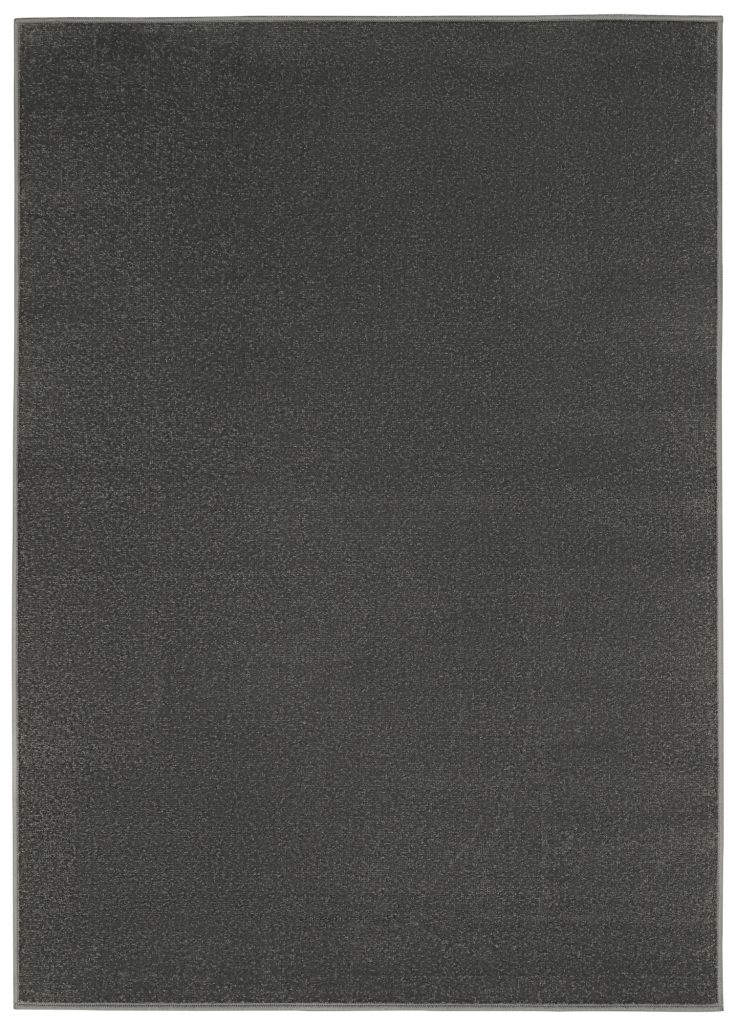 Tapis Mono Intérieur Extérieur Gris Foncé