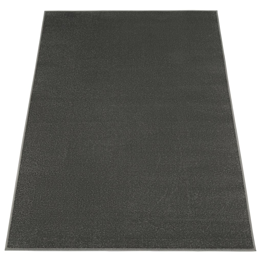 Tapis Mono Intérieur Extérieur Gris Foncé