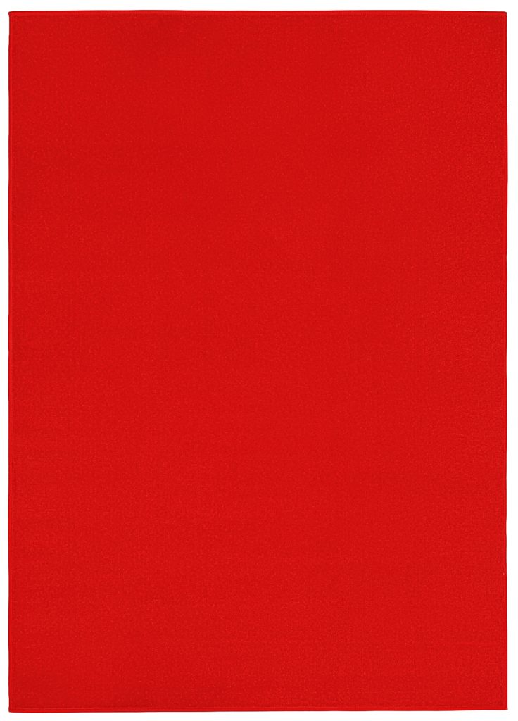 Tapis Mono Intérieur Extérieur Rouge