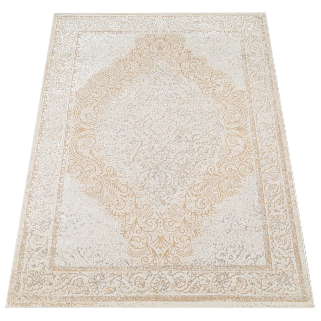 Tapis Ares Crème Vintage Médaillon