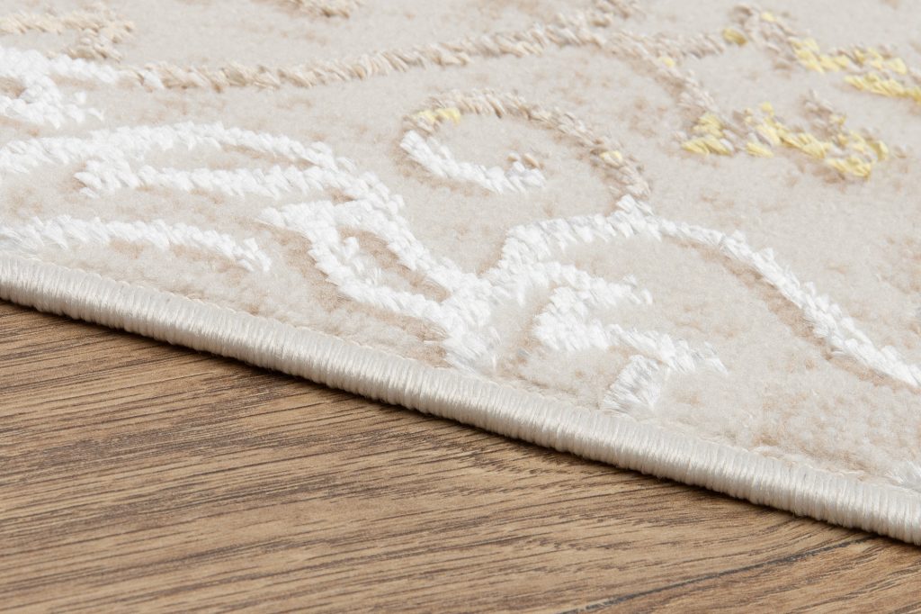 Tapis Ares Crème Marron Ornamental Vintage