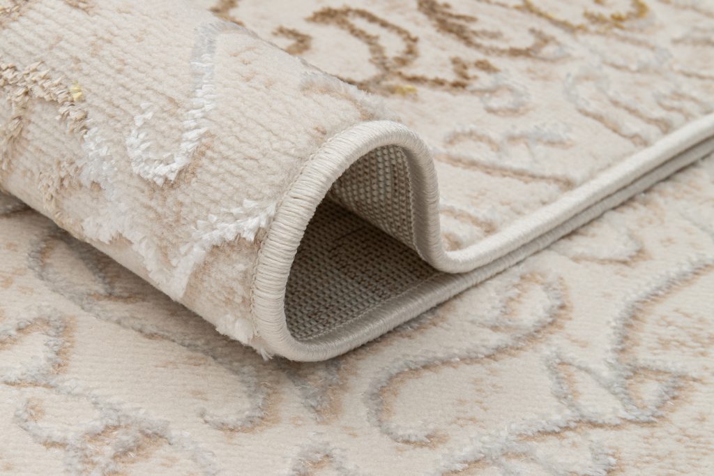 Tapis Ares Crème Marron Ornamental Vintage