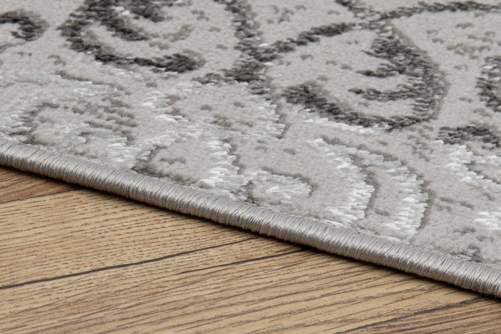 Tapis Ares Gris Ornamental Vintage