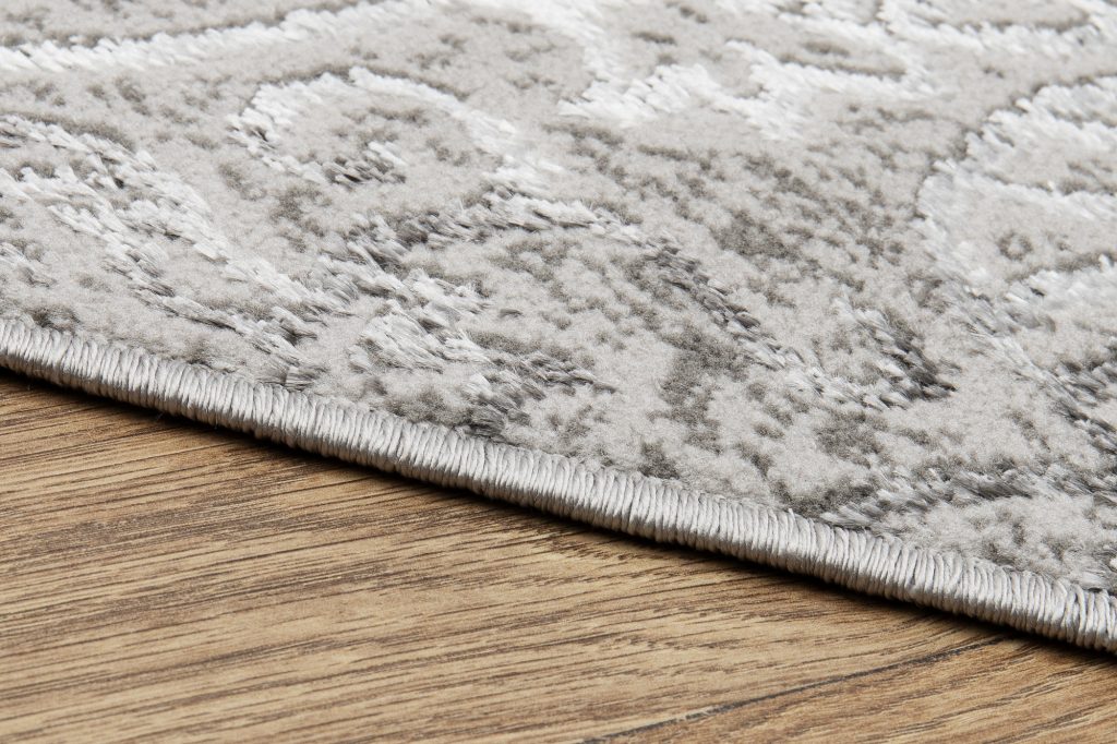 Tapis Ares Gris Clair Ornamental Vintage