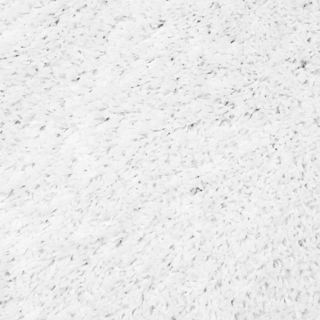 Tapis Essence Shaggy Poil Long Motif Uni Crème