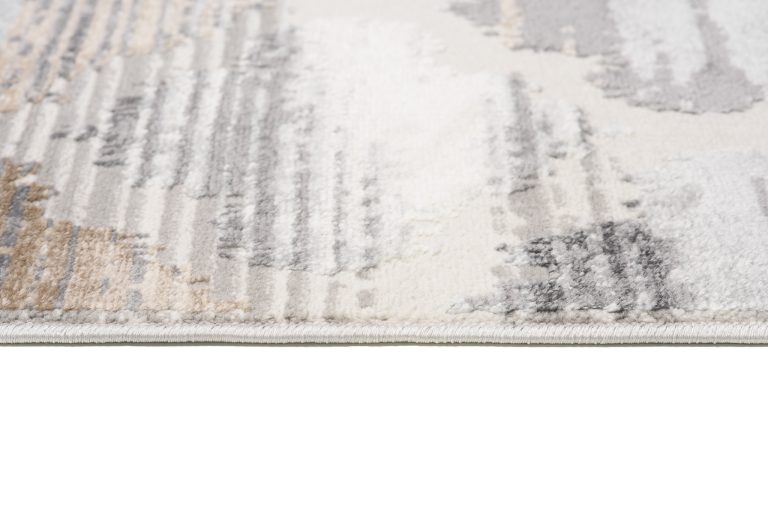 Tapis Valley Gris Roux Trèfle Marocain