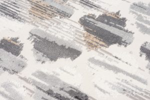 Tapis Valley Gris Roux Trèfle Marocain