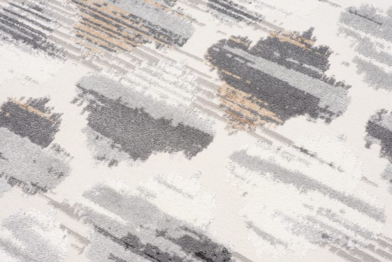 Tapis Valley Gris Roux Trèfle Marocain