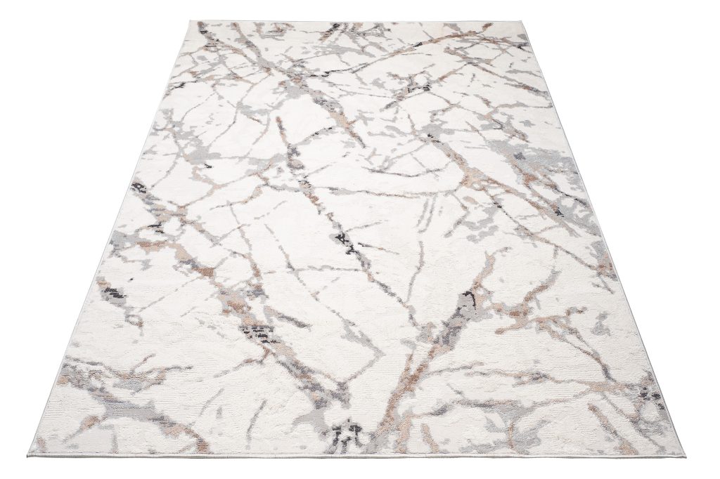 Tapis Valley Gris Moderne Lignes