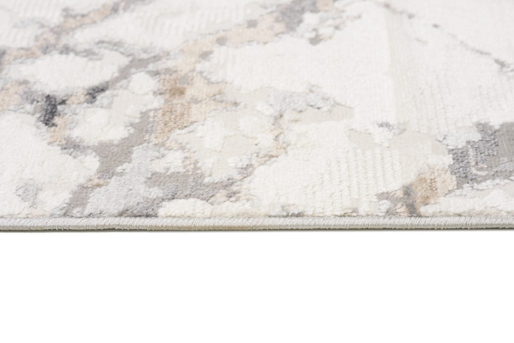 Tapis Valley Gris Moderne Lignes