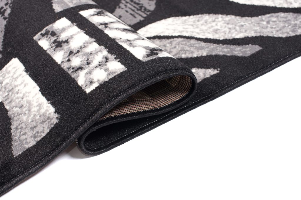 Tapis Dream Moderne Gris Noir Motif Tigre