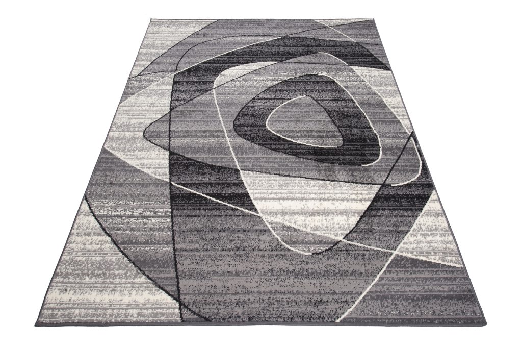 Tapis Dream Géométrique Gris Triangles