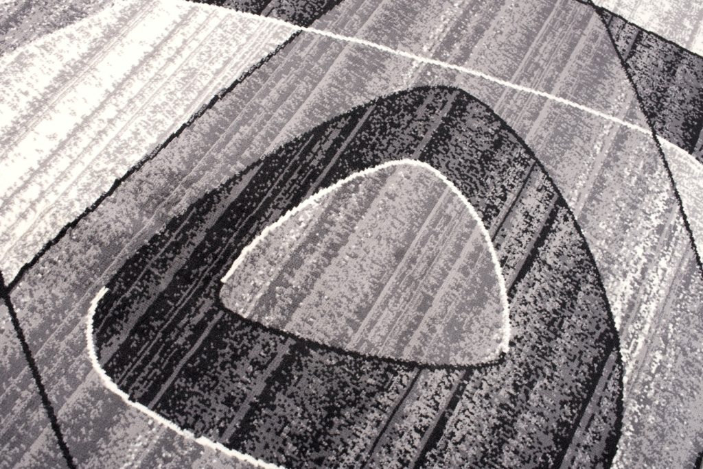 Tapis Dream Géométrique Gris Triangles