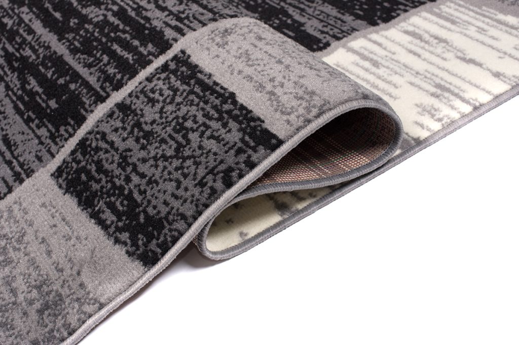 Tapis Dream Gris Géométrique Rectangles Carrés