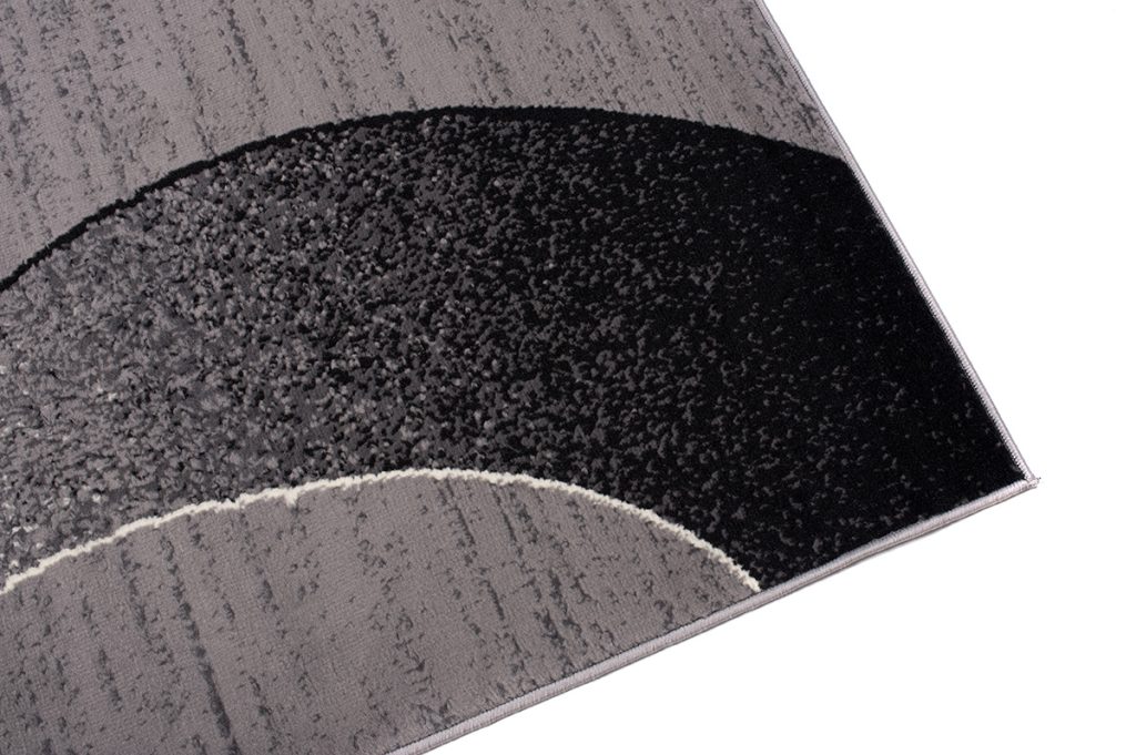 Tapis Dream Moderne Gris Clair Vagues