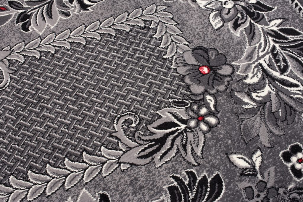 Tapis Dream Traditionnel Gris Motif Floral