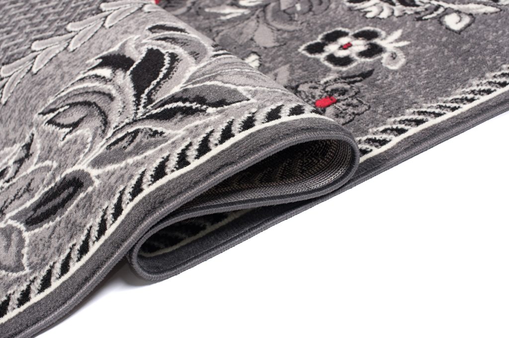 Tapis Dream Traditionnel Gris Motif Floral