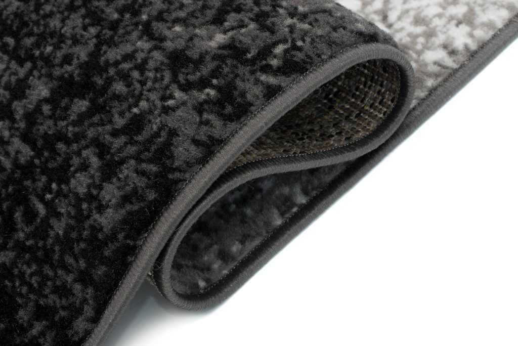 Tapis Dream Moderne Gris Bleu Vagues