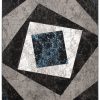 Tapis Dream Géométrique Gris Bleu Carreaux