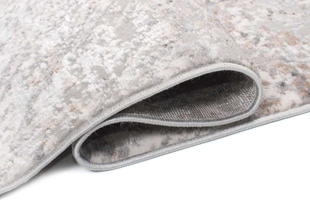 Tapis Valley Gris Foncé Abstrait Lignes