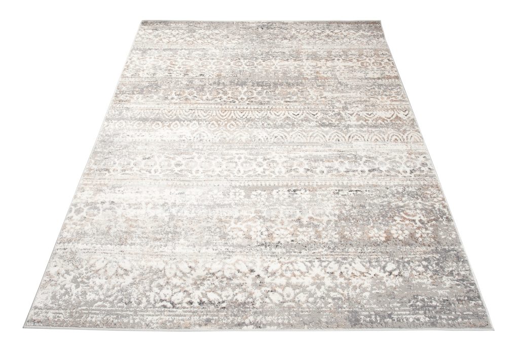 Tapis Valley Gris Multicolore Vintage Floral