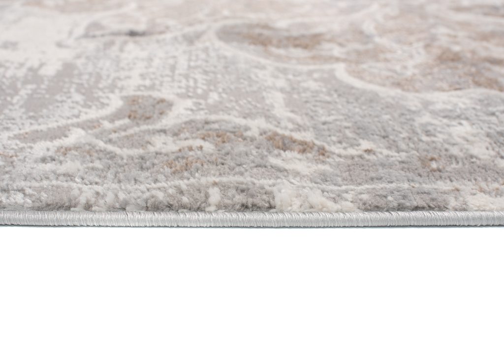 Tapis Valley Gris Beige Vintage Floral