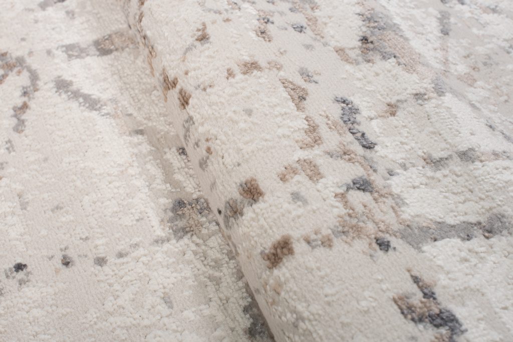 Tapis Valley Gris Abstrait Lignes