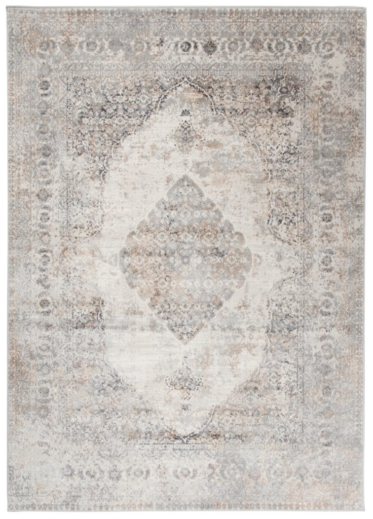 Tapis Valley Gris Roux Vintage Ornamental
