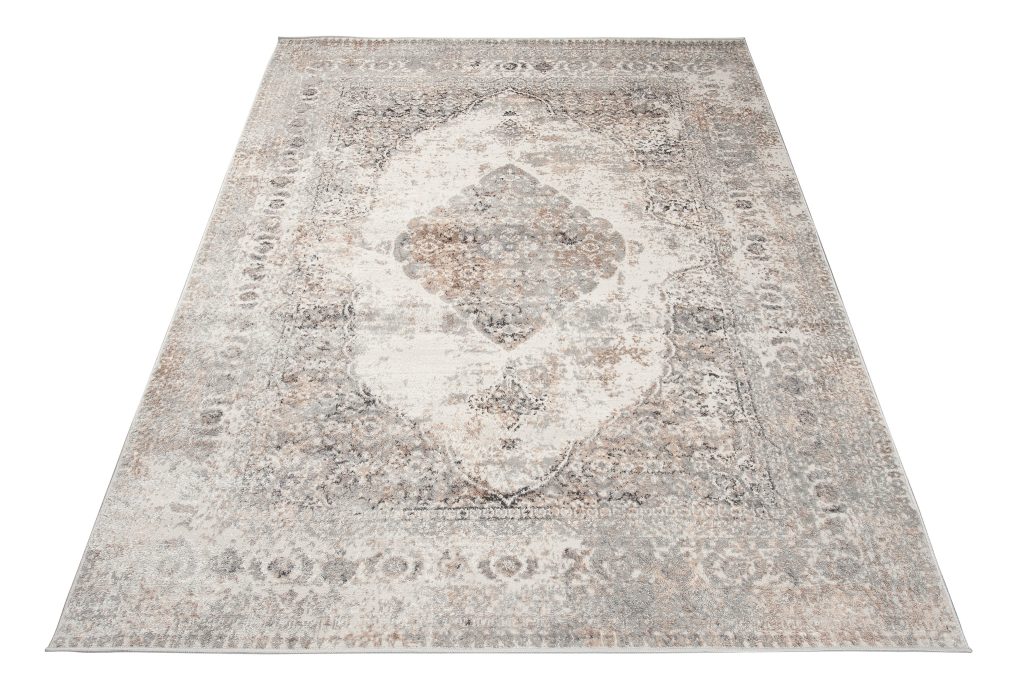 Tapis Valley Gris Roux Vintage Ornamental