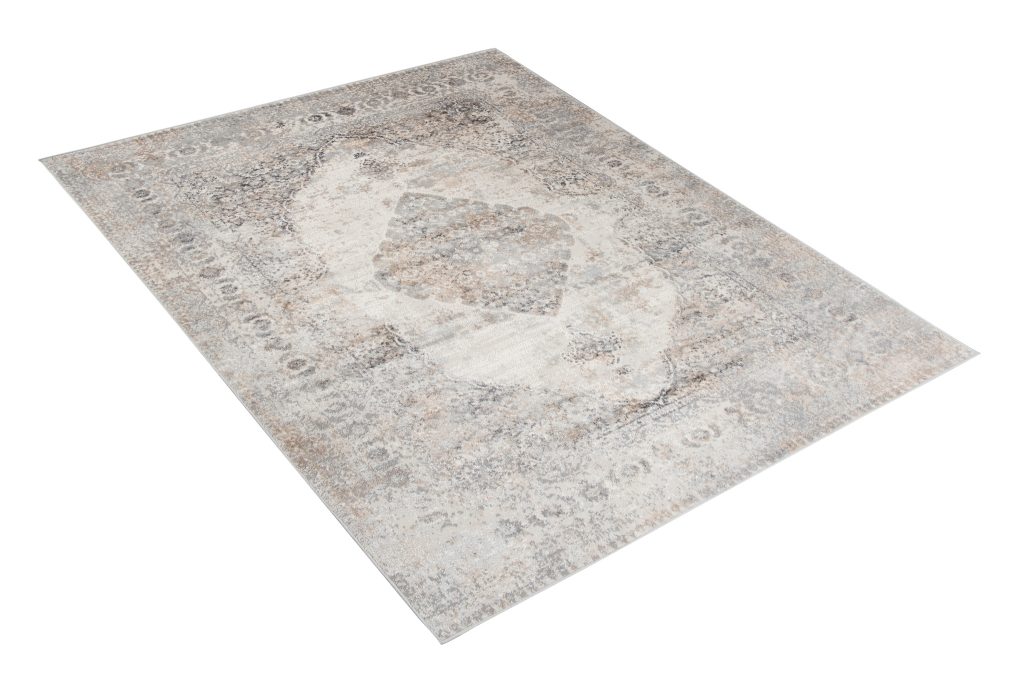 Tapis Valley Gris Roux Vintage Ornamental