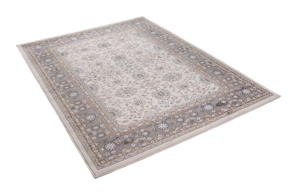 Tapis Colorado Traditionnel Crème Beige Gris
