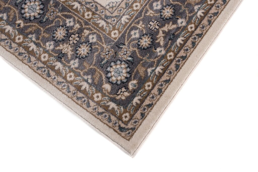 Tapis Colorado Traditionnel Crème Beige Gris