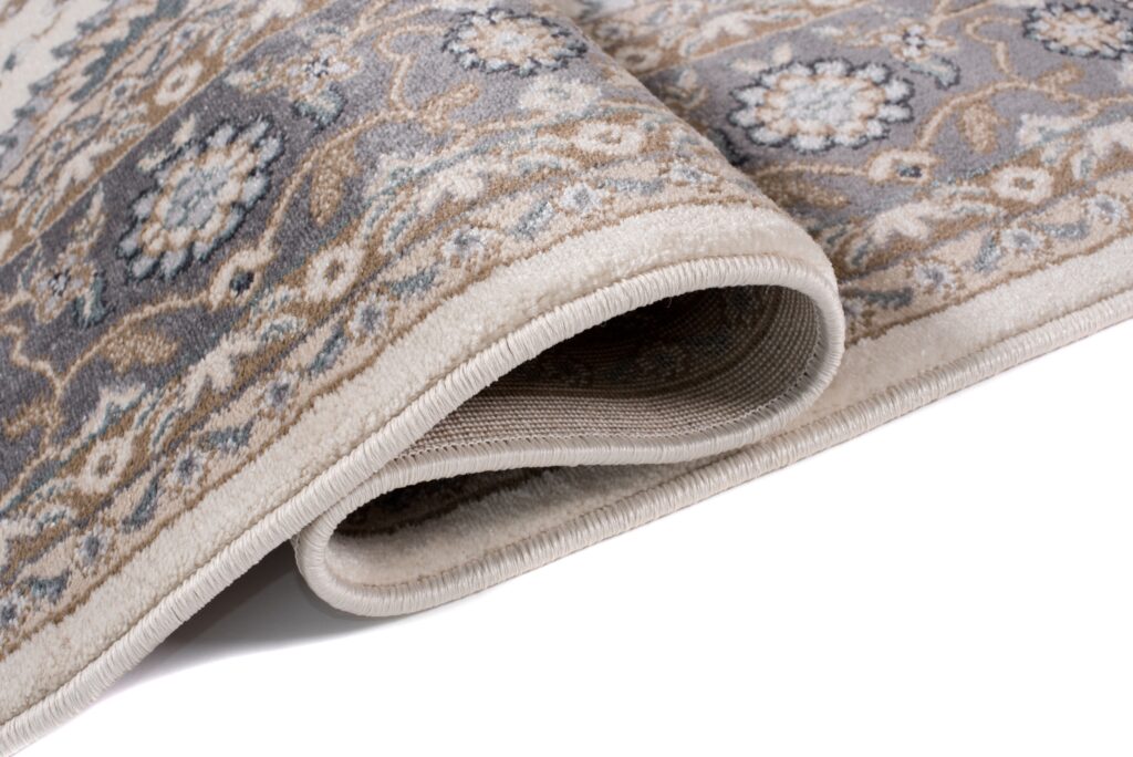 Tapis Colorado Traditionnel Crème Beige Gris
