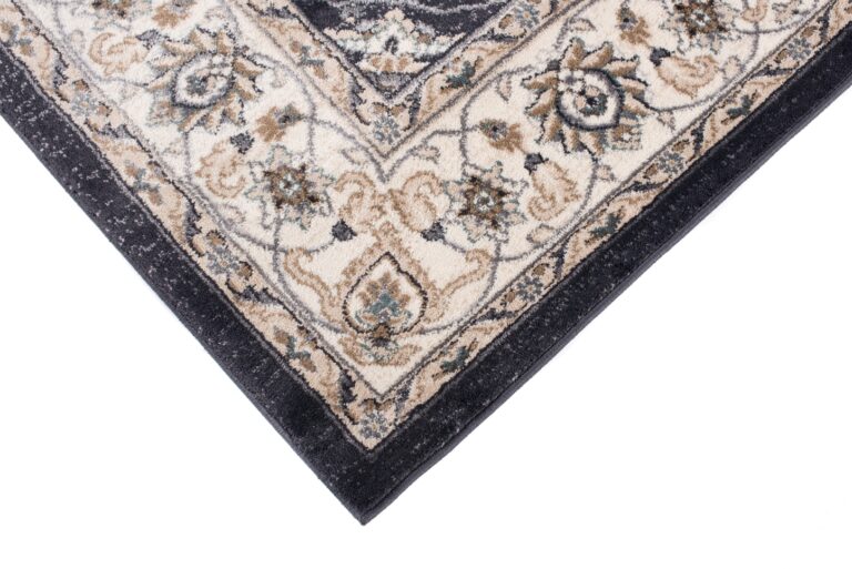 Tapis Colorado Classique Noir Crème