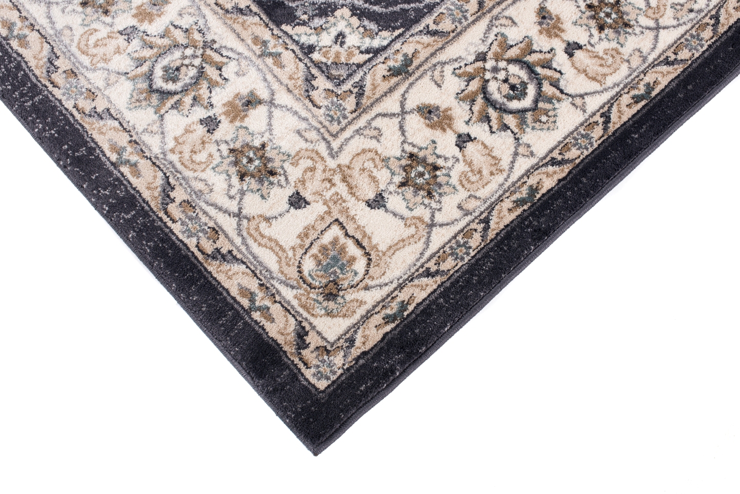 Tapis Colorado Classique Noir Crème