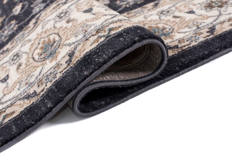 Tapis Colorado Classique Noir Crème