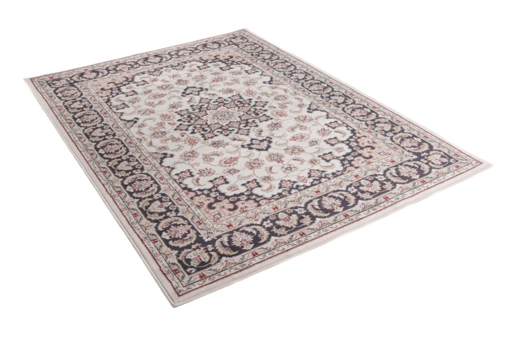 Tapis Colorado Crème Noir Rouge Traditionnel