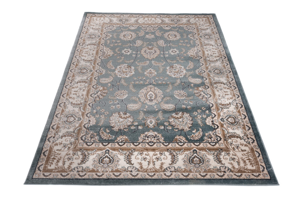 Tapis Colorado Classique Bleu Beige Ornamental