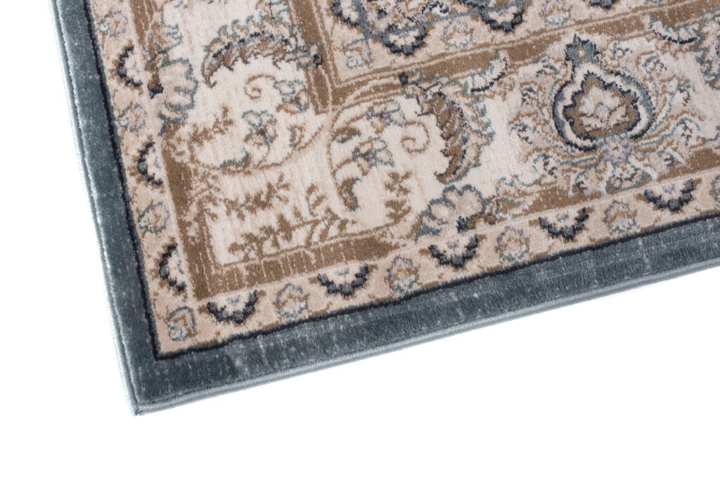 Tapis Colorado Classique Bleu Beige Ornamental