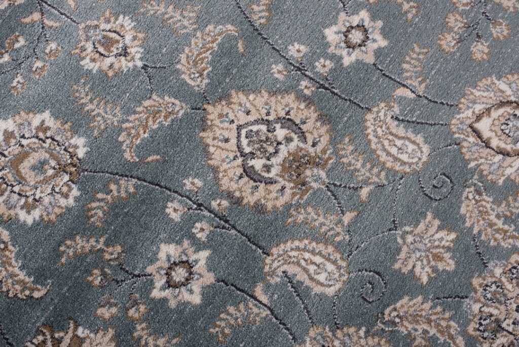 Tapis Colorado Classique Bleu Beige Ornamental