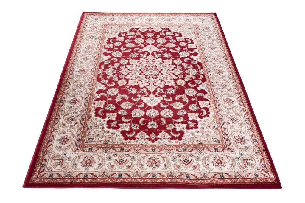 Tapis Colorado Rouge Crème Traditionnel