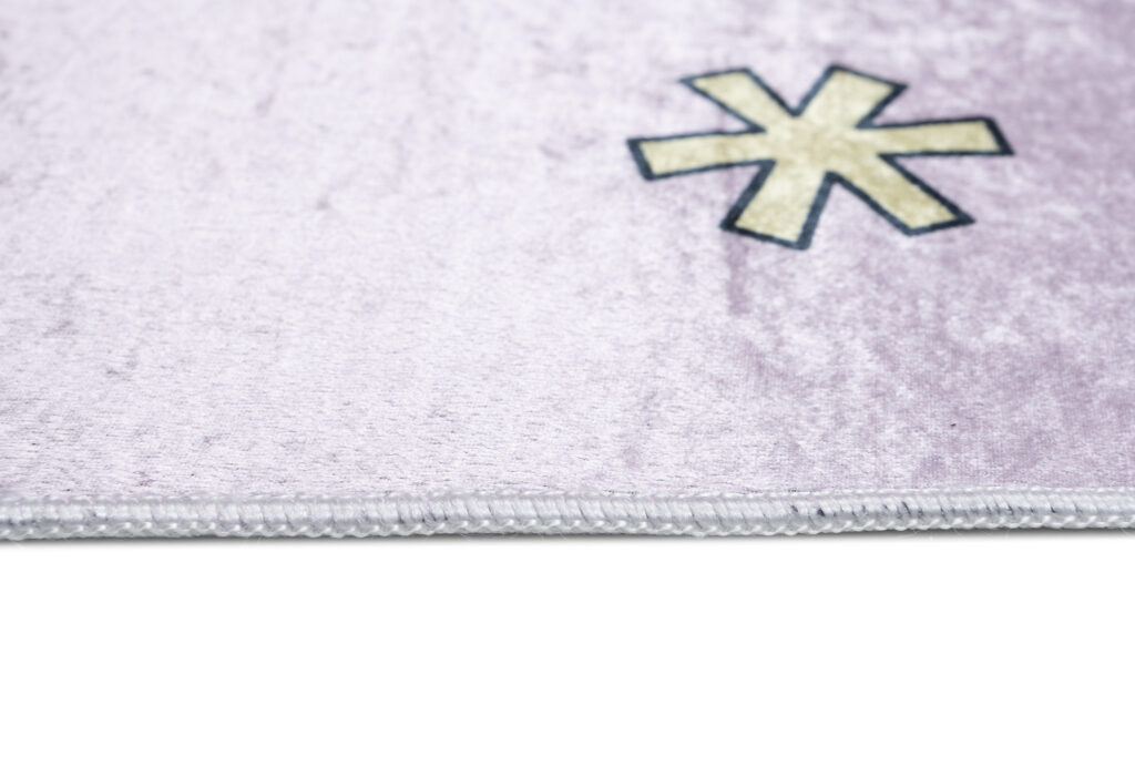Tapis Emma Enfant Rose Marelle Antidérapant