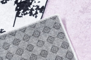 Tapis Emma Enfant Rose Fille Chat Antidérapant