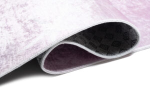 Tapis Emma Enfant Rose Fille Chat Antidérapant