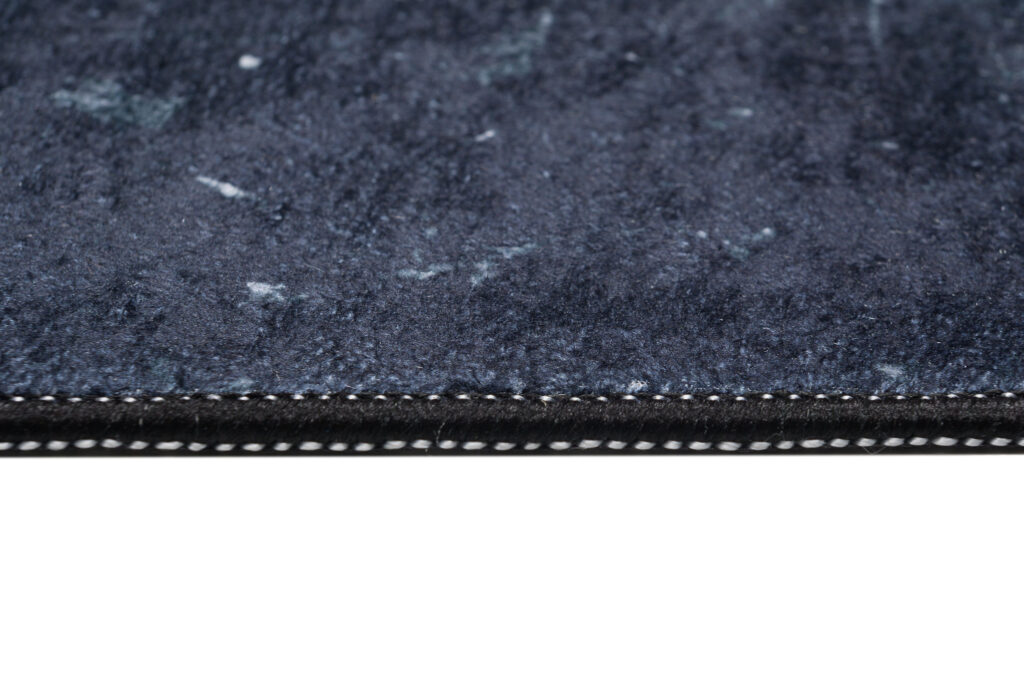 Tapis Toscana Vintage Bleu Marine Marbre