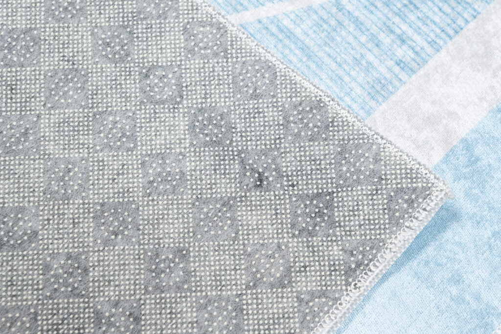 Tapis Emma Antidérapant Lavable Bleu Etoiles